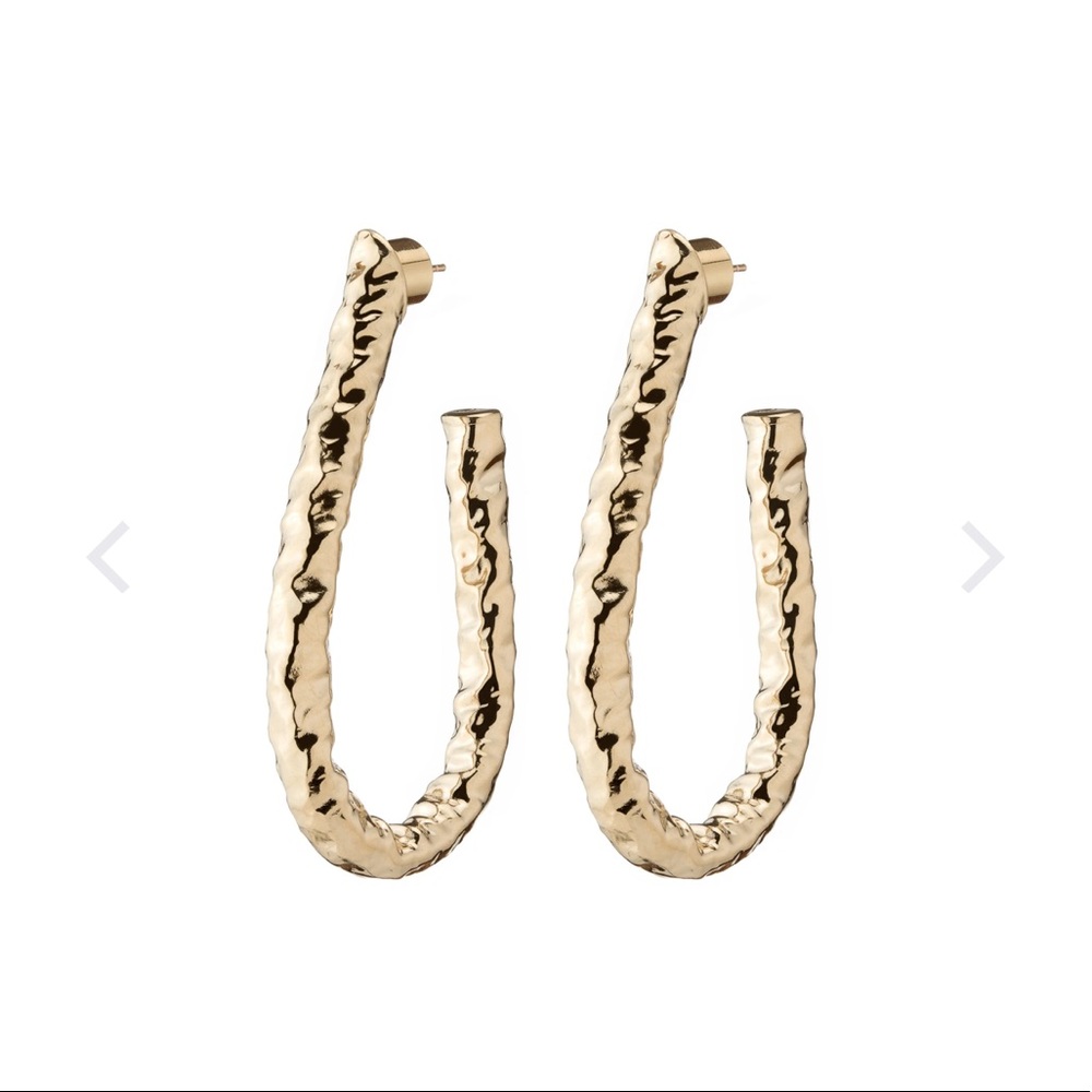 Jennifer Fisher 3” teardrop maeve hoops